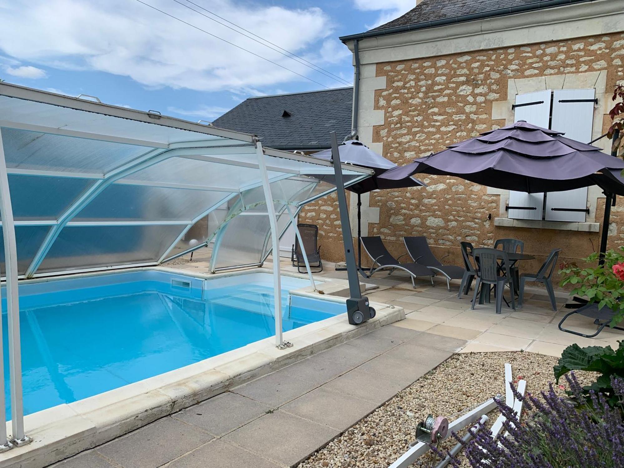 La Costonnerie Bed & Breakfast Leigne-sur-Usseau Eksteriør bilde